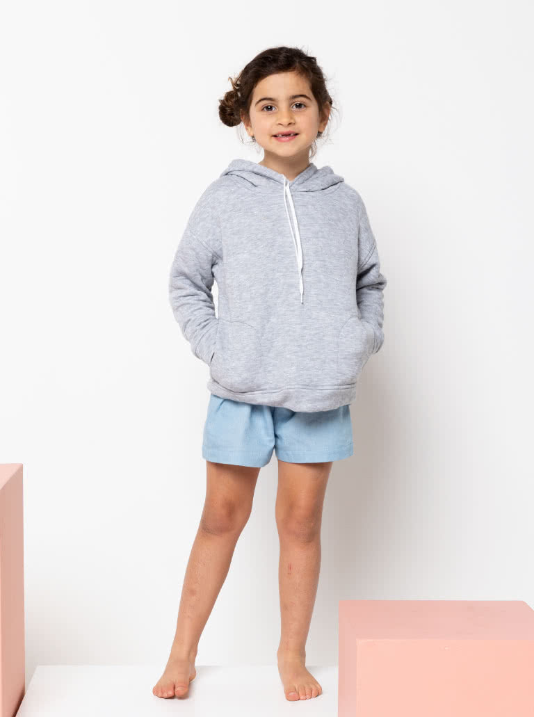 Style Arc - Fitzroy Kids Hoody Pattern (Size 1-8)