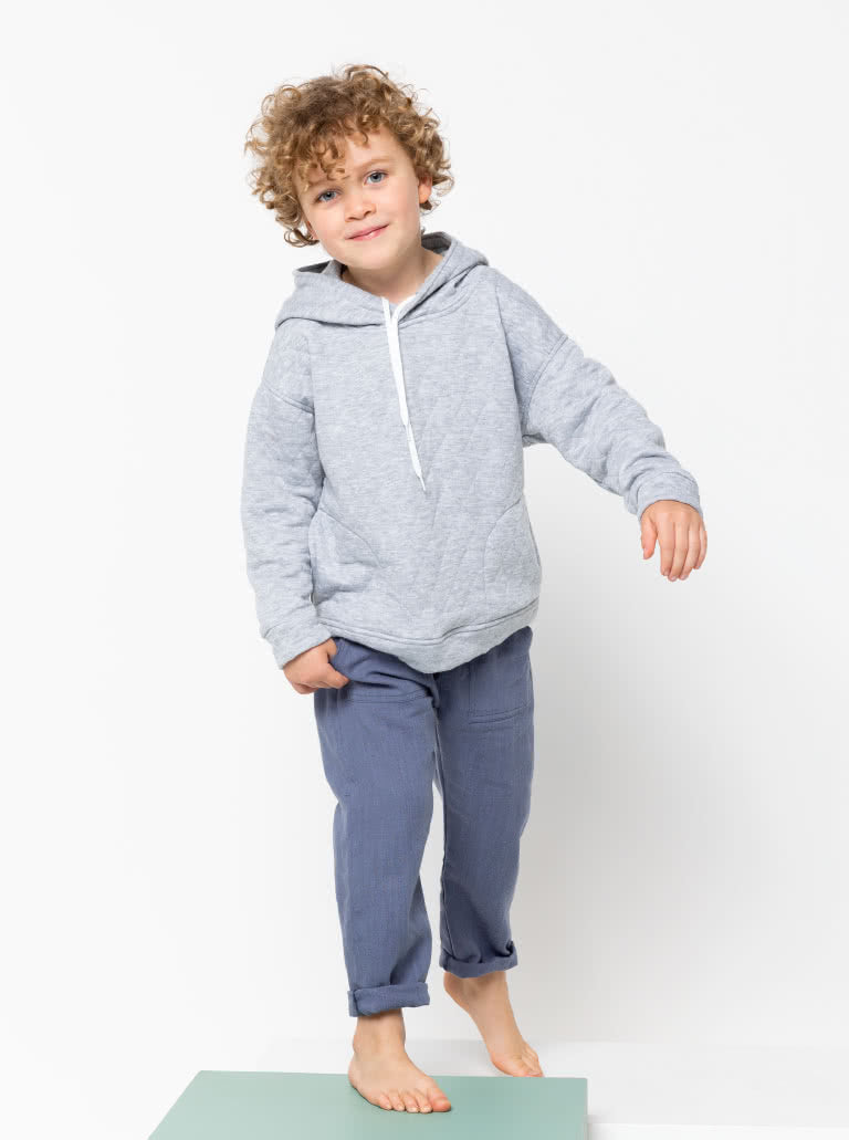 Style Arc - Fitzroy Kids Hoody Pattern (Size 1-8)