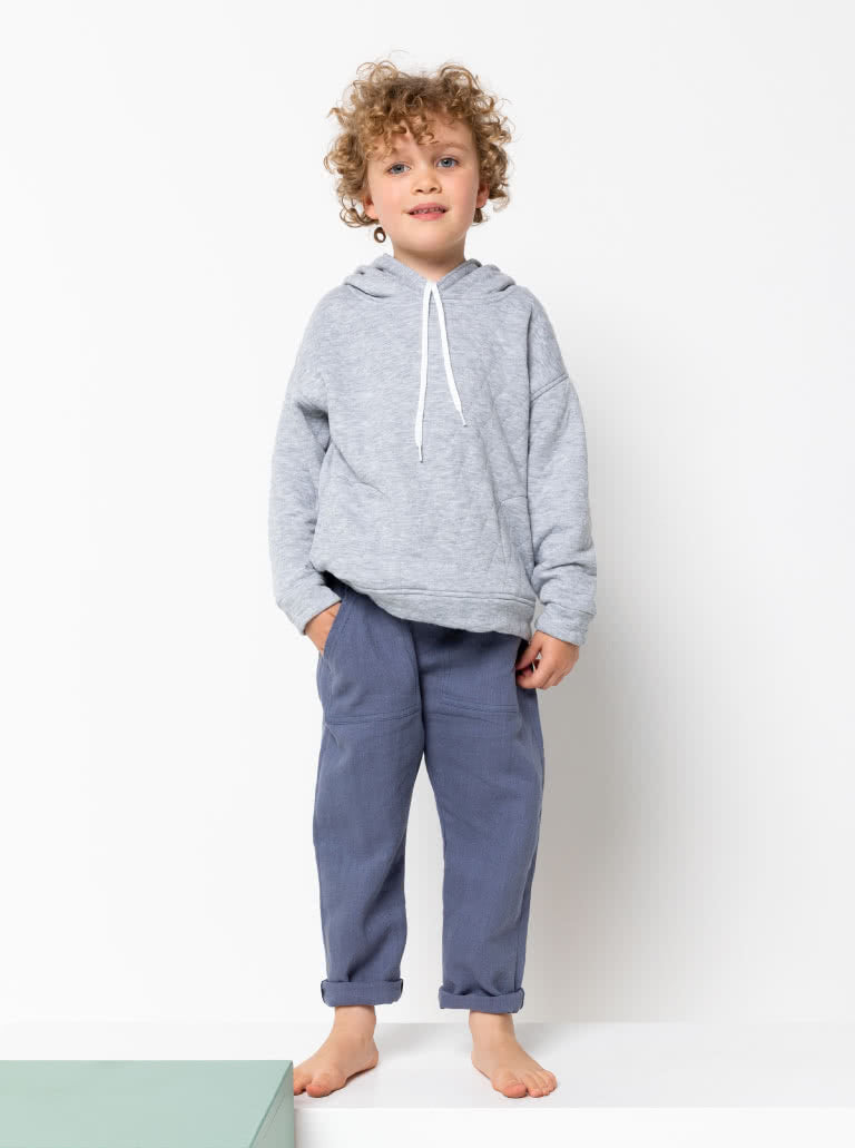 Style Arc - Fitzroy Kids Hoody Pattern (Size 1-8)