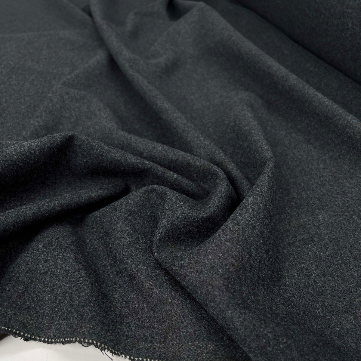 Wool & Polyester Mix Grey Marl Suiting Fabric Survival Instincts CU