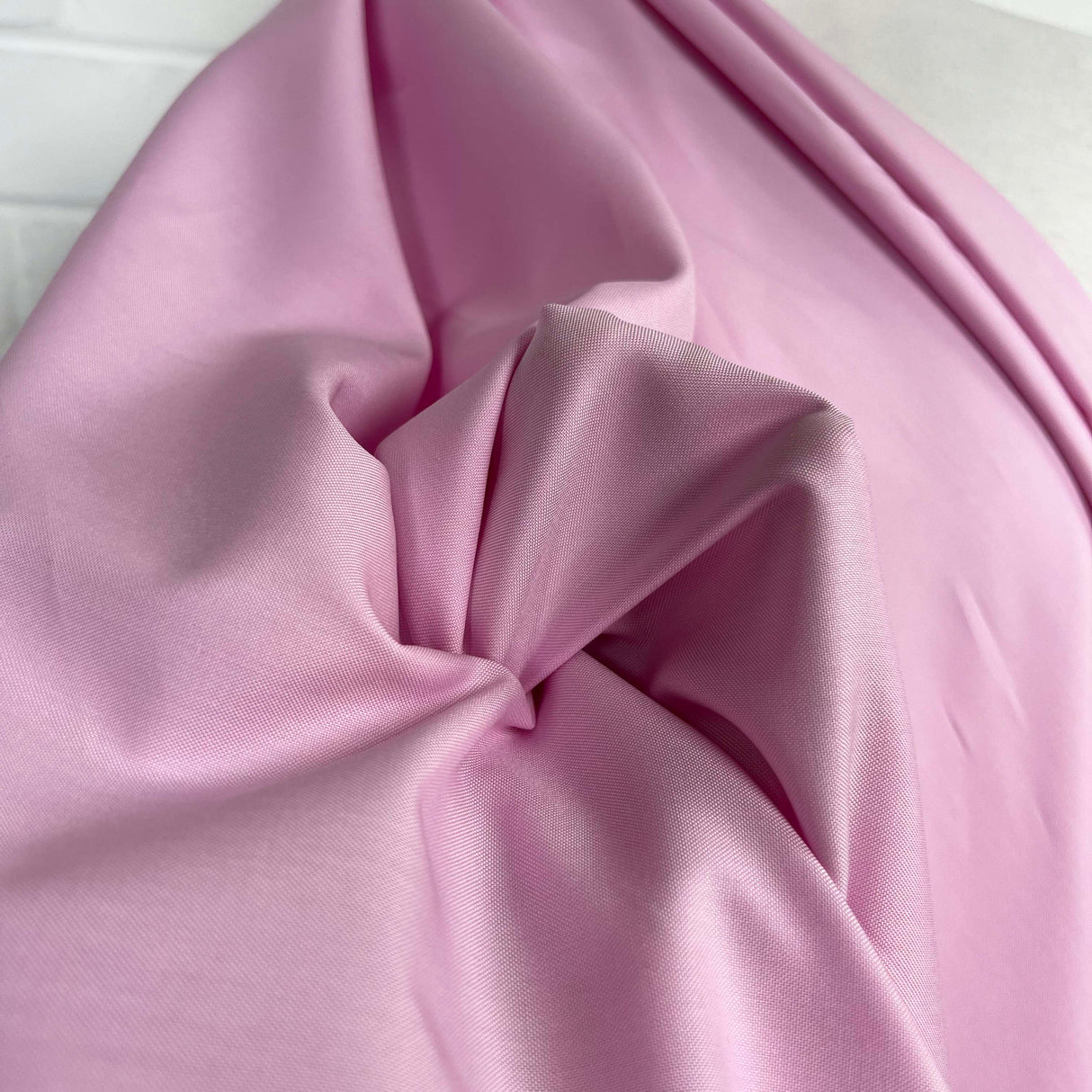 Sweet Like Candy Pink Cotton Plain Italian Shirting Fabric CU