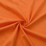 Tangerine Viscose Lycra Orange Knit Jersey Fabric Twist