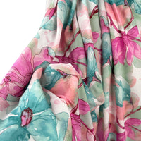 Tencel - Floral Watercolour