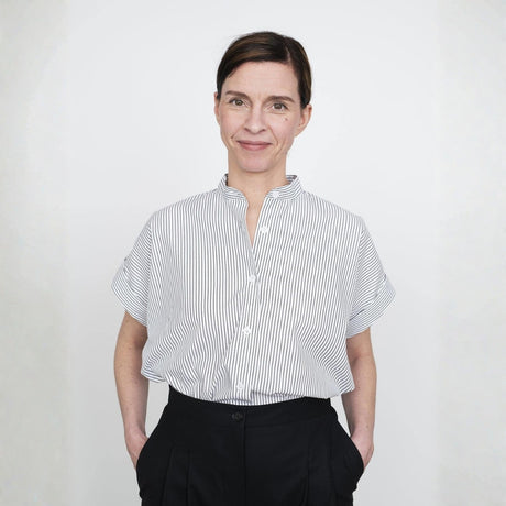 The Assembly Line - Cap Sleeve Shirt Pattern Model 2