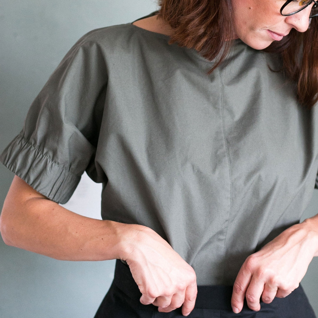 The Assembly Line - Cuff Top Pattern Model 4