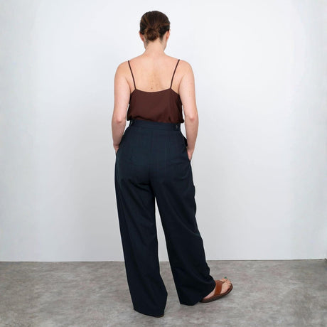 The Assembly Line - High-Waisted Trousers Pattern Model 2