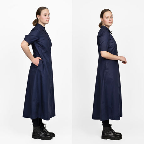 The Assembly Line - Shirt Dress Pattern Model 2