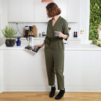 The Assembly Line - V-Neck Jumpsuit Pattern