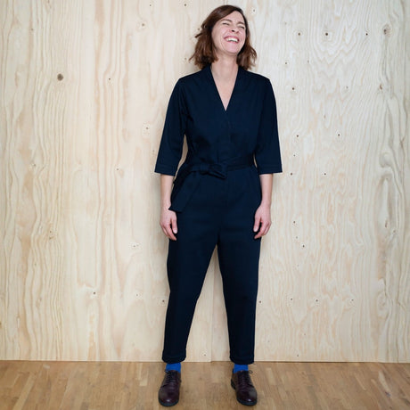 The Assembly Line - V-Neck Jumpsuit Pattern Model 2