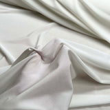 White Fine Nylon Jersey Dressmaking Fabric A Long Stretch CU