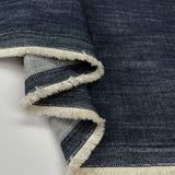 Heavyweight 14oz Blue Denim Cotton Twill Jean Fabric The Riveter Fold