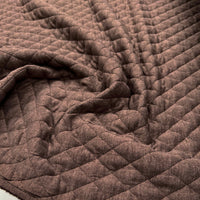 Urban Quilted Jersey - Brown