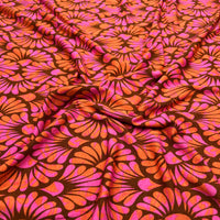 Viscose Jersey - Flowerful Pink