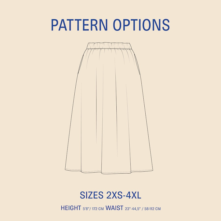 Wardrobe By Me - Claude Skirt Pattern