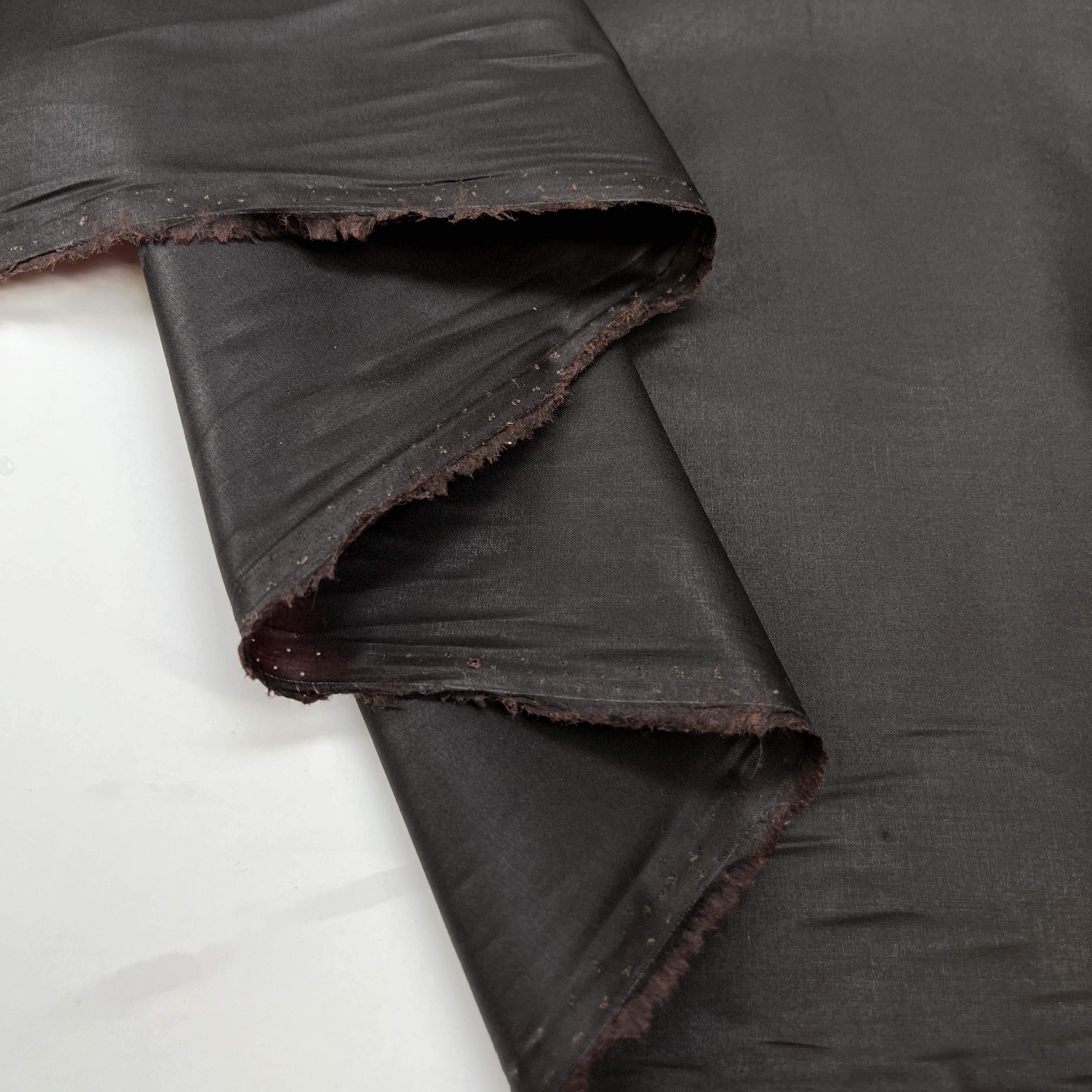 Water Resistant Fabric | Waxed Cotton - Chera 6oz - Dark Brown