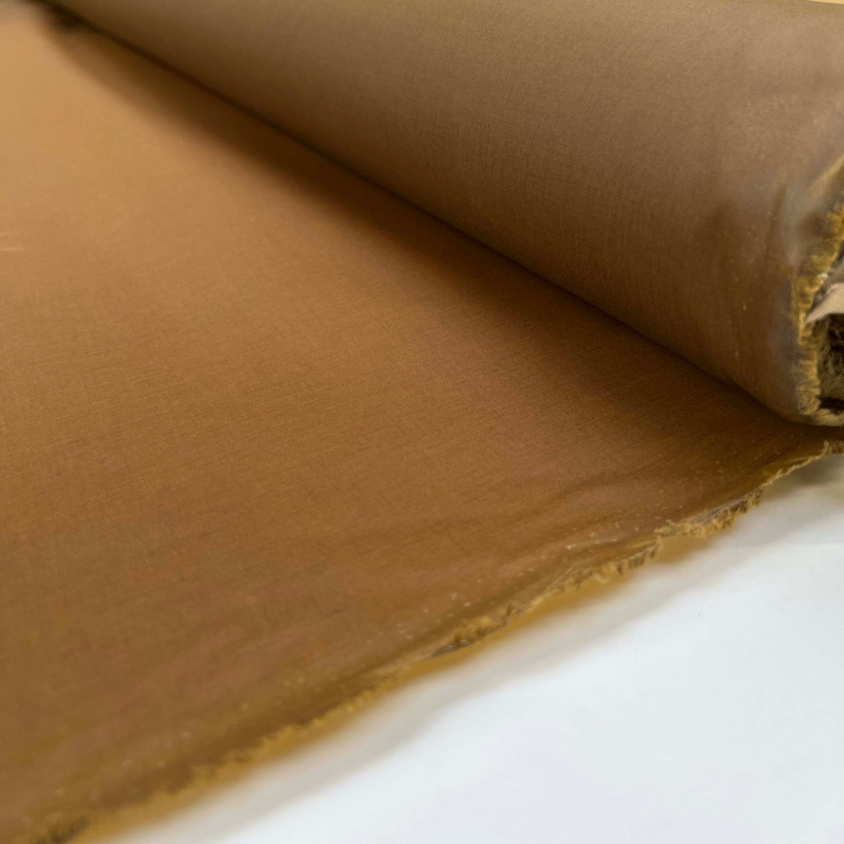 Waxed Cotton Eiger 6oz Caramel Water Resistant Coating Fabric Roll
