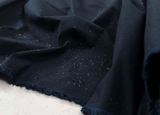 Wayfarer 6oz Wax Cotton Brook Blue Fabric Splash