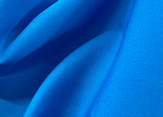 Wide Width Cotton Poplin Dark Turquoise Blue Plain Woven Dress Fabric CU