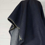 Wide Width Recycled Cotton Denim - Indigo