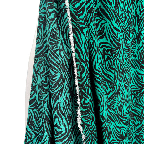 Wild_Zebra_Emerald_Green_Black_Polyester_Animal_Print_Dress_Fabric_Fold