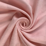 Brushed Cotton Flannel Fabric Winceyette Plain - Pale Pink Twist