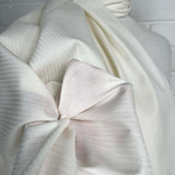 Windsor Cream Italian Cotton Stripe Shirt Fabric CU2