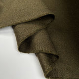 Wool Coating - Khaki Serge