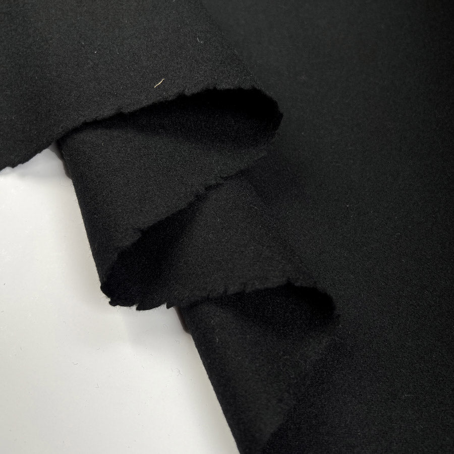 Wool Coating - Moss melton