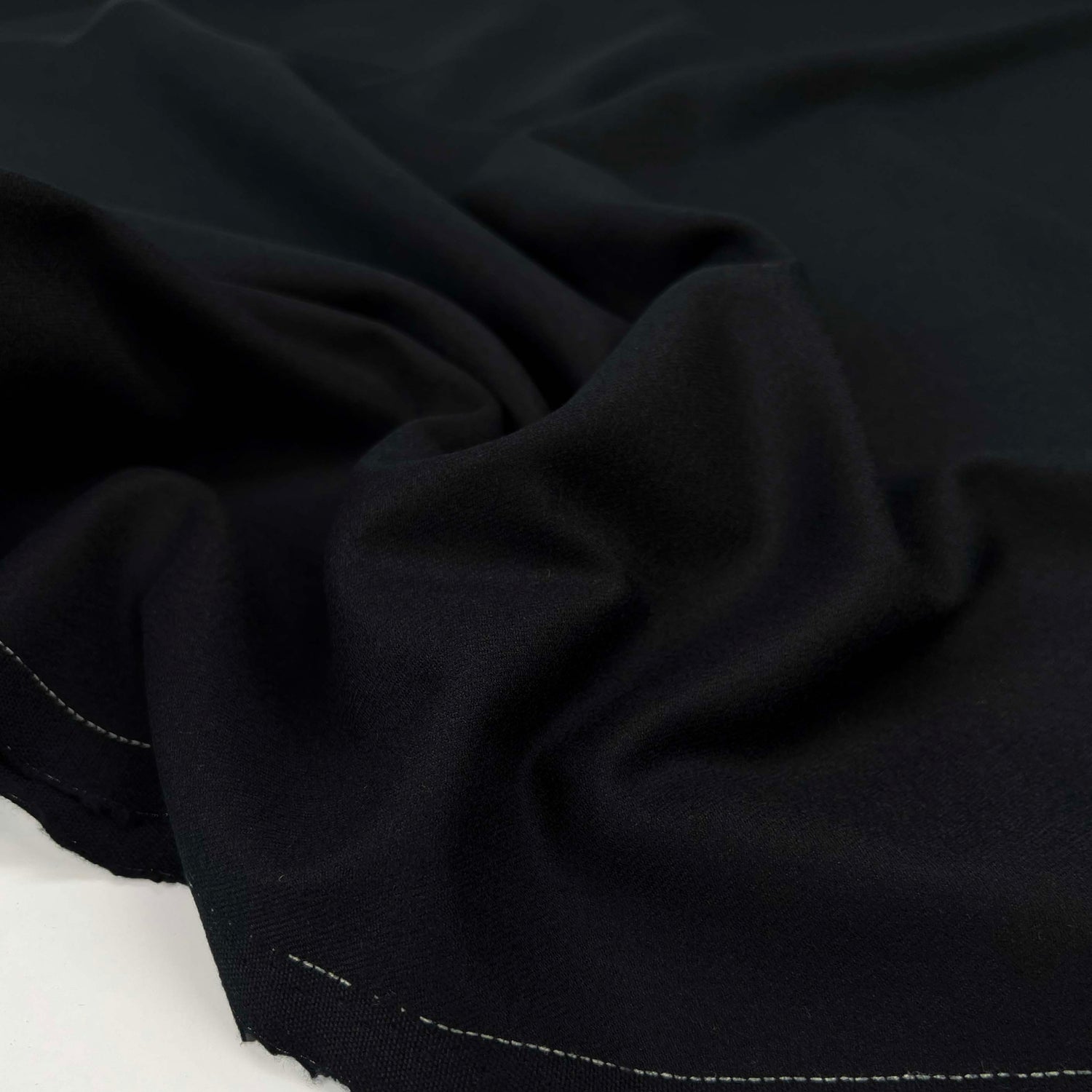 British Ex-Designer Wool Flannel Suiting Fabric Wool Obsession CU