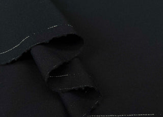 British Ex-Designer Wool Flannel Suiting Fabric Wool Obsession Fold