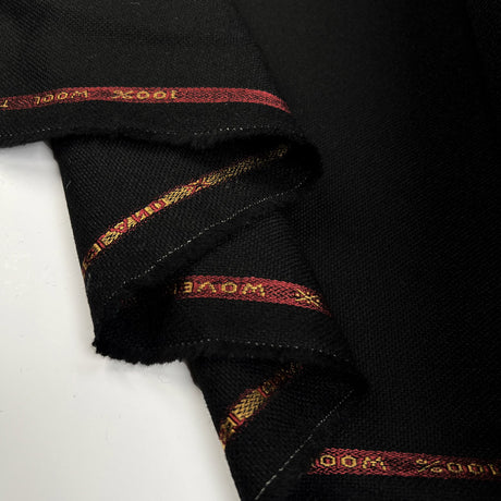 Wool Suiting - Canvas Hopsack