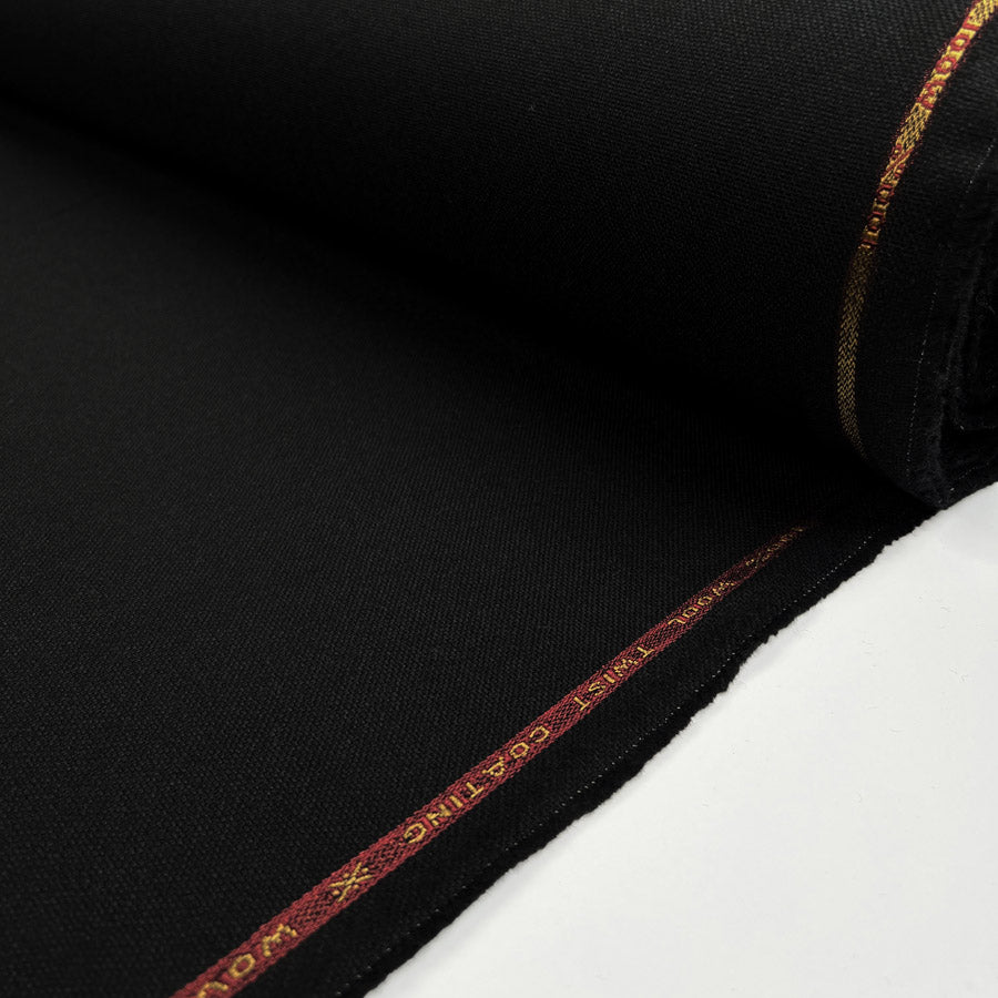 Wool Suiting - Canvas Hopsack