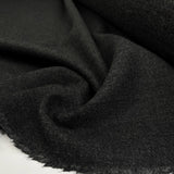 Wool Suiting - Cut Check Charcoal