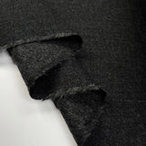 Wool Suiting - Cut Check Charcoal