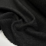 Wool Suiting - Cut Check Grey