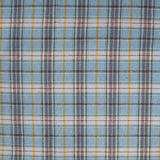 Country Flannel Sky Check Brushed Cotton Dress Fabric fabric, undefined