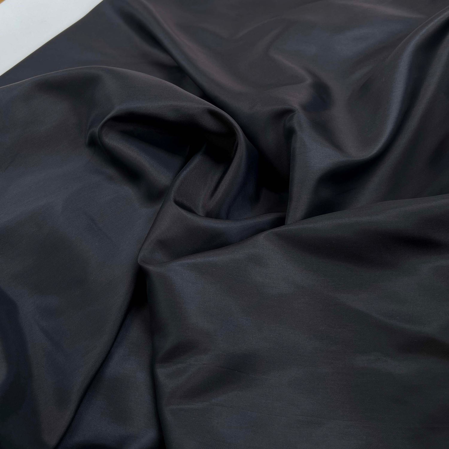 Bronze Brown Changeant Nylon Twill Dress Fabric Yesterdays Lining CU