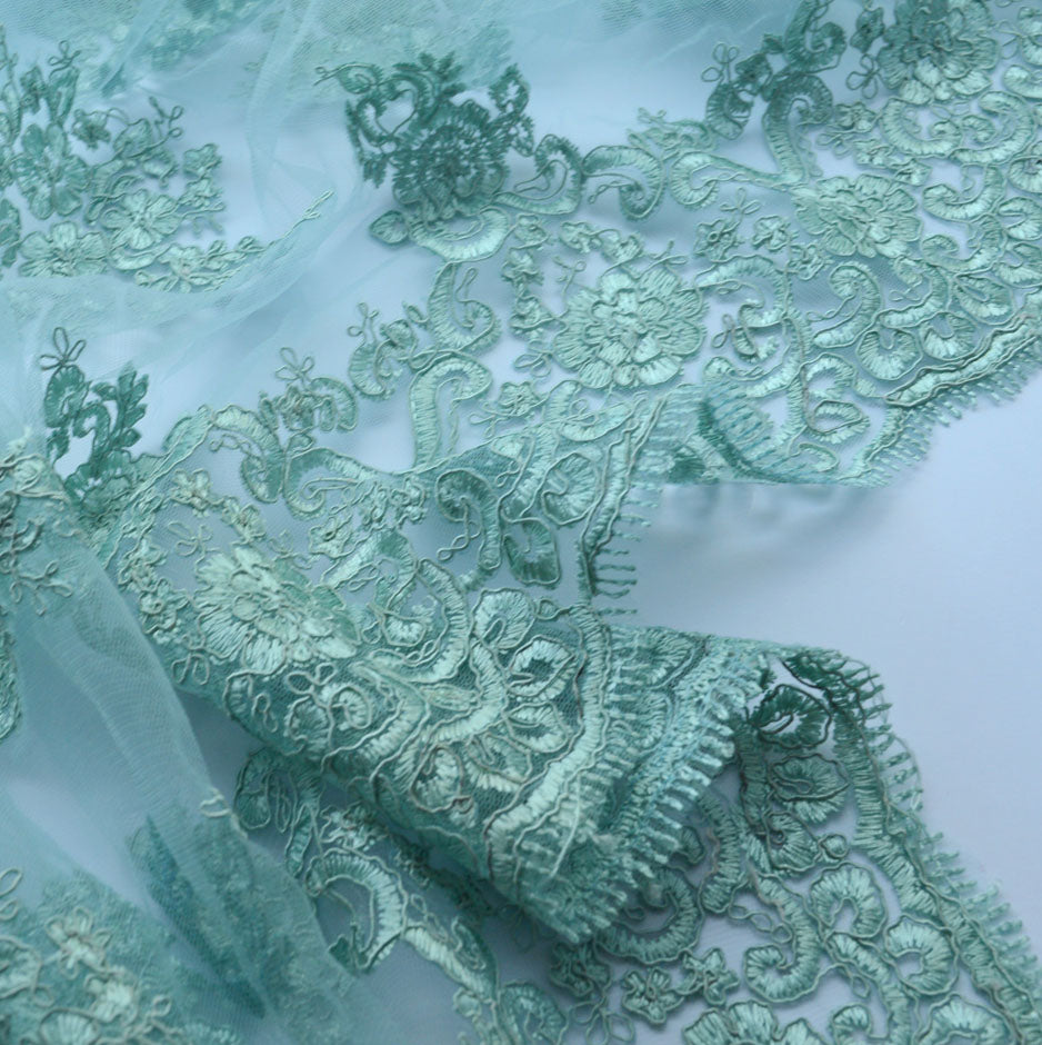 A Lace Collection- Aqua