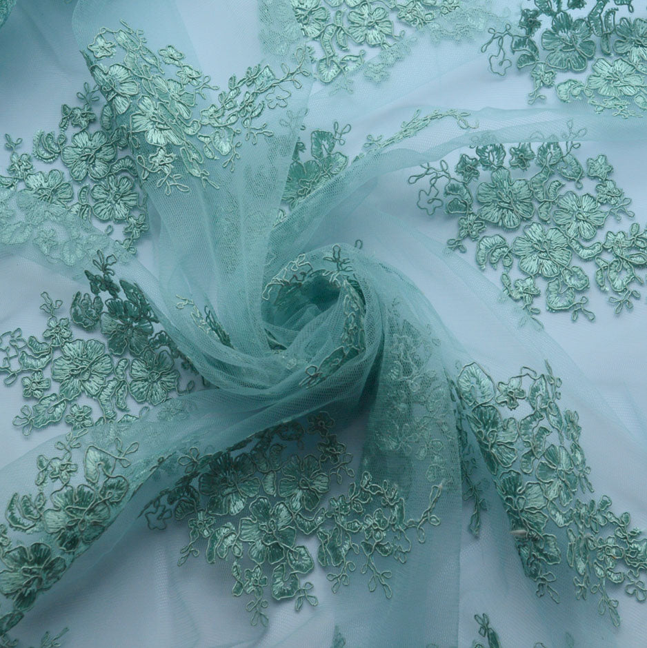 A Lace Collection- Aqua