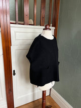 Pure Luxury - Boiled Wool - Black