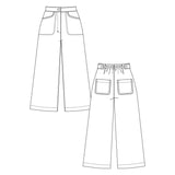 Named - Aina Trousers & Culottes Pattern (UK 4-28)