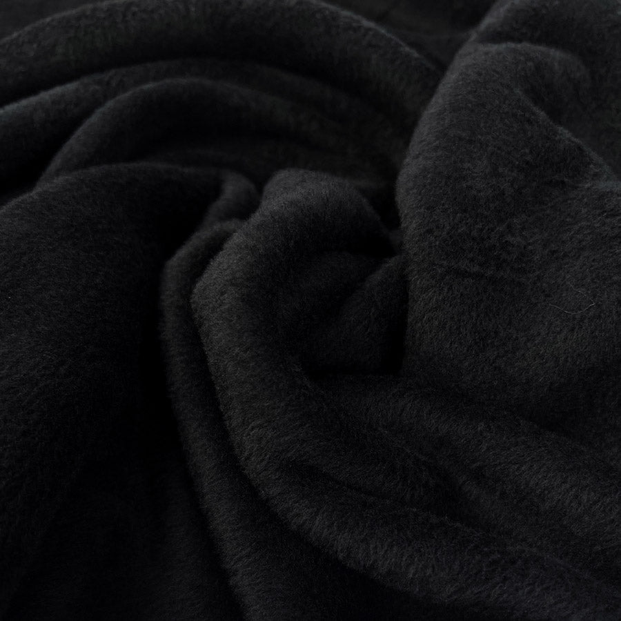 Remnant - Alpen Fleece - Black (1.5m)
