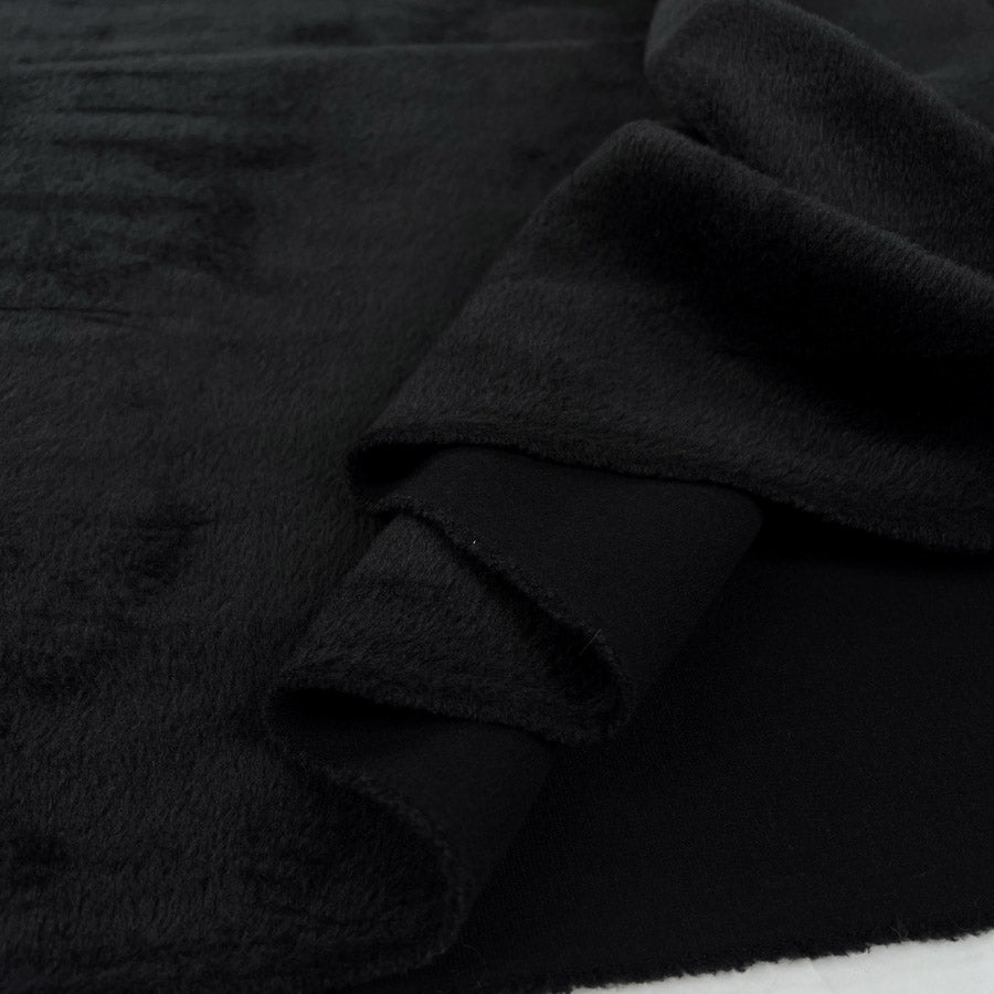 Remnant - Alpen Fleece - Black (1.5m)