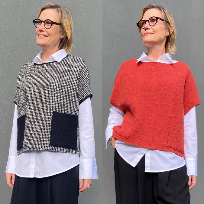 Tessuti - Amara Vest Sewing Pattern (UK 6-22)