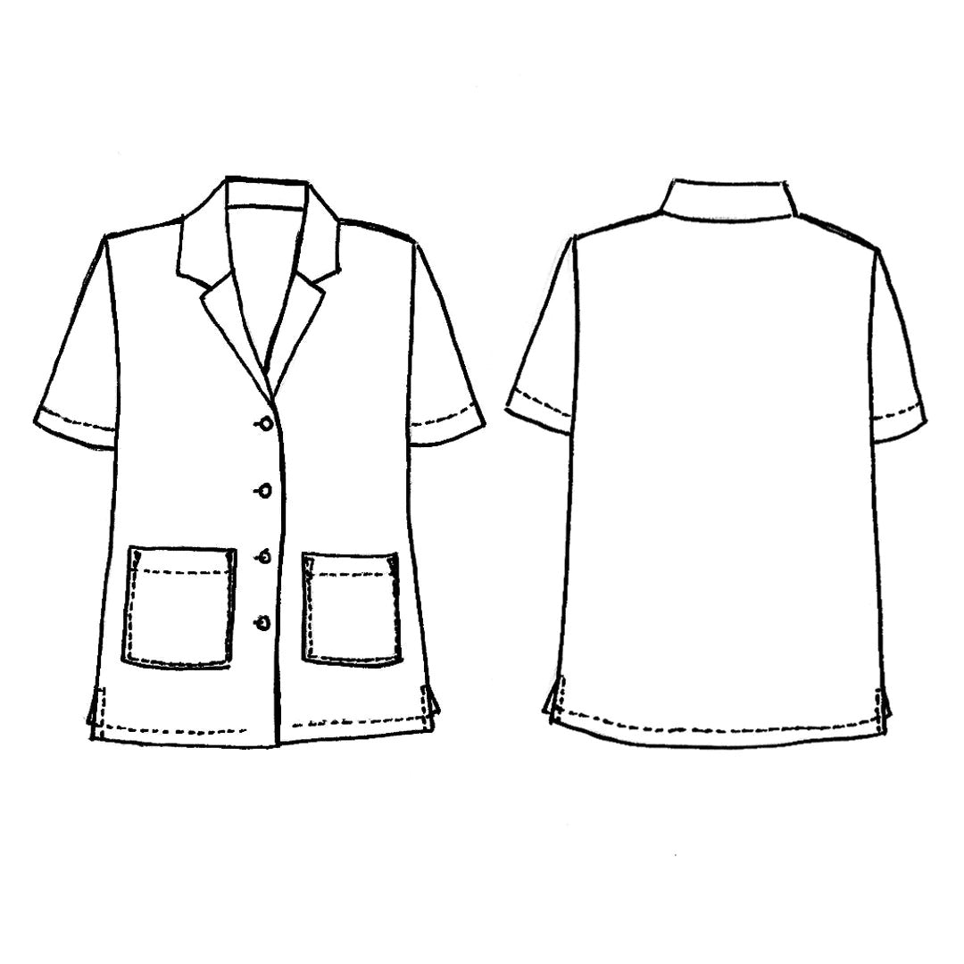 Tessuti - Arkie Shirt Pattern (UK 6-22)