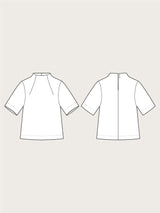 The Assembly Line - Funnel Neck Top Pattern