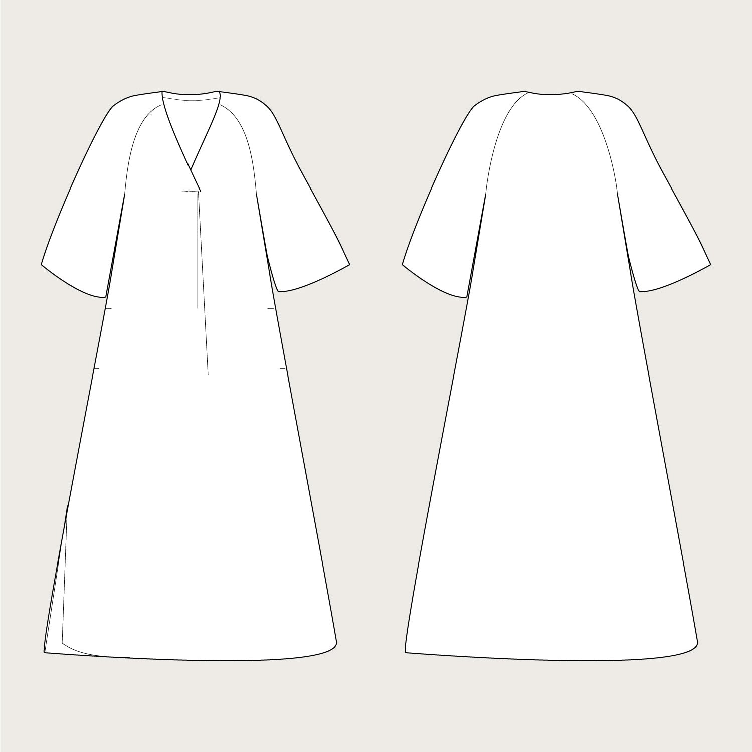 The Assembly Line - Kaftan Dress Pattern