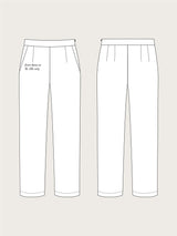 The Assembly Line - Regular Fit Trousers Pattern