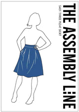 The Assembly Line - Three Pleat Skirt Pattern