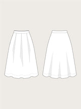 The Assembly Line - Three Pleat Skirt Pattern